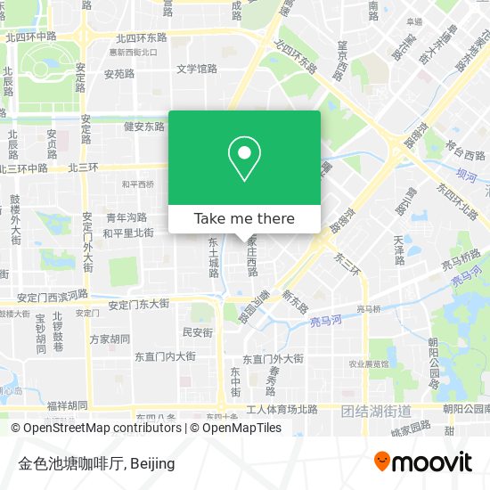 金色池塘咖啡厅 map