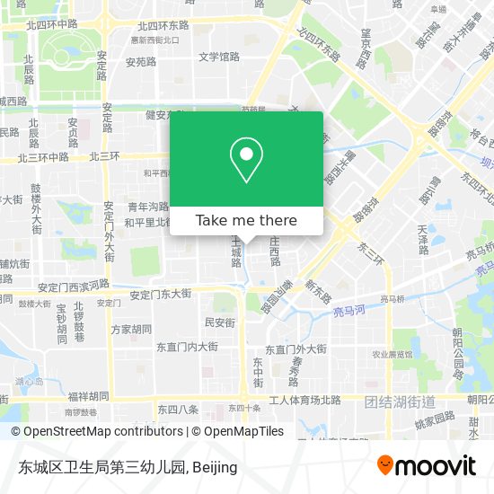 东城区卫生局第三幼儿园 map