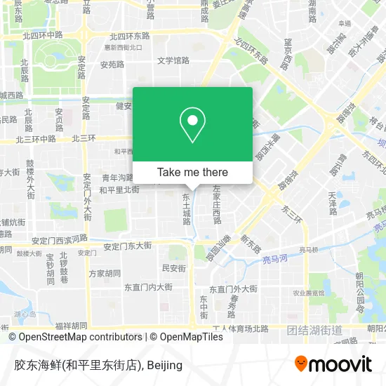 胶东海鲜(和平里东街店) map