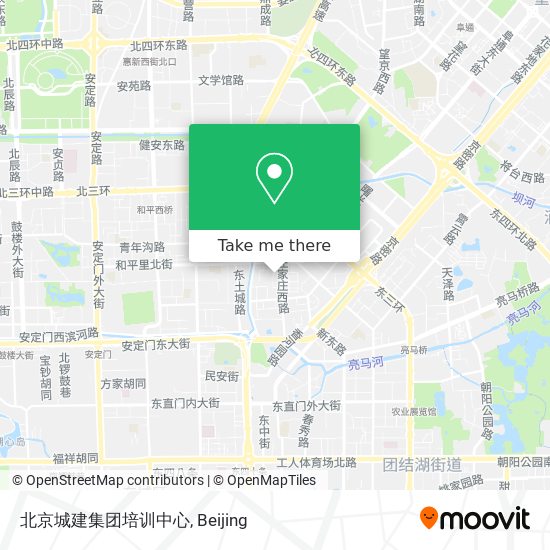 北京城建集团培训中心 map