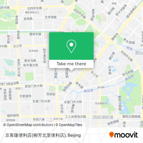 京客隆便利店(柳芳北里便利店) map