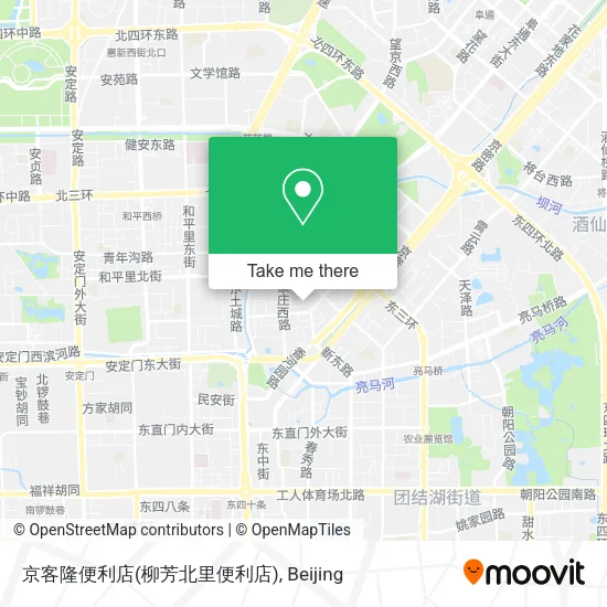 京客隆便利店(柳芳北里便利店) map