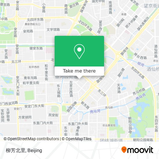 柳芳北里 map