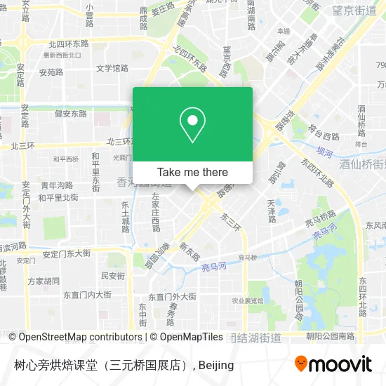 树心旁烘焙课堂（三元桥国展店） map