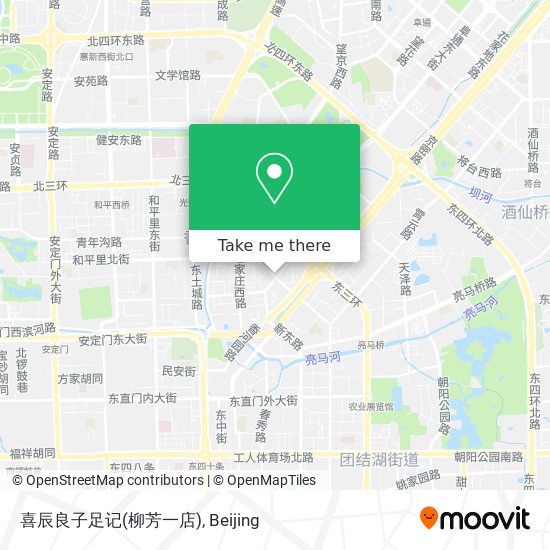 喜辰良子足记(柳芳一店) map