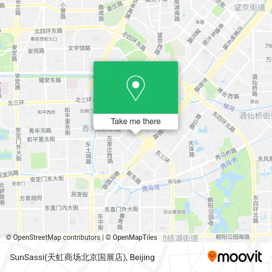 SunSassi(天虹商场北京国展店) map