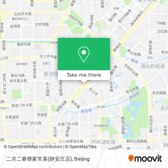 二月二春饼家常菜(静安庄店) map