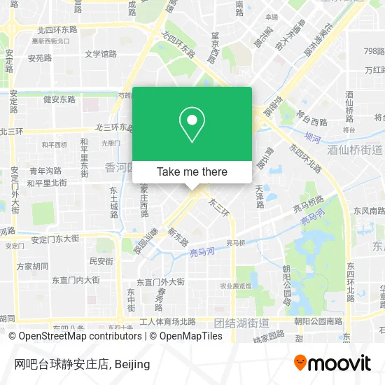 网吧台球静安庄店 map