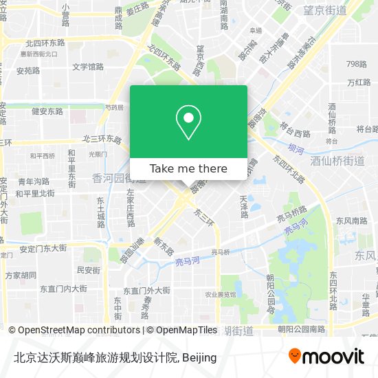 北京达沃斯巅峰旅游规划设计院 map