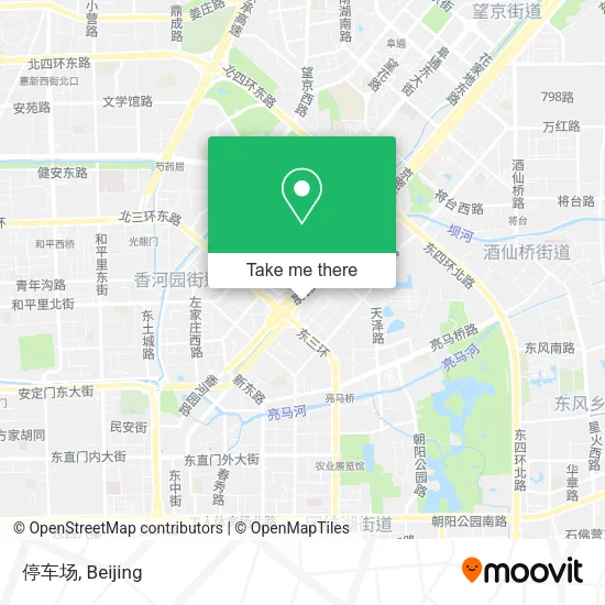 停车场 map