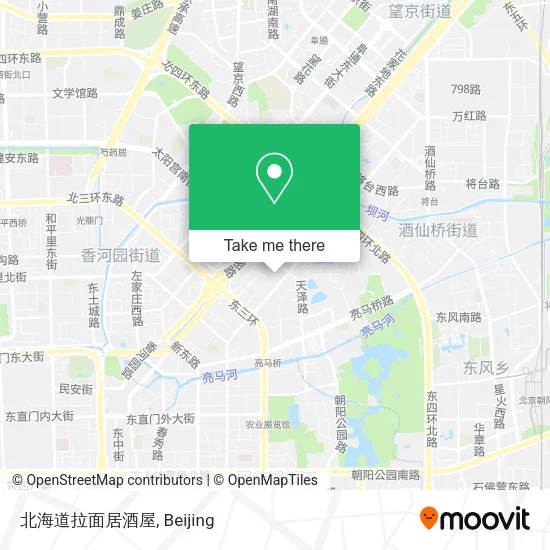 北海道拉面居酒屋 map
