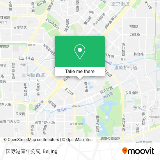 国际港青年公寓 map