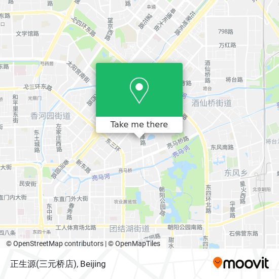正生源(三元桥店) map