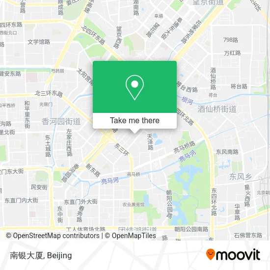 南银大厦 map