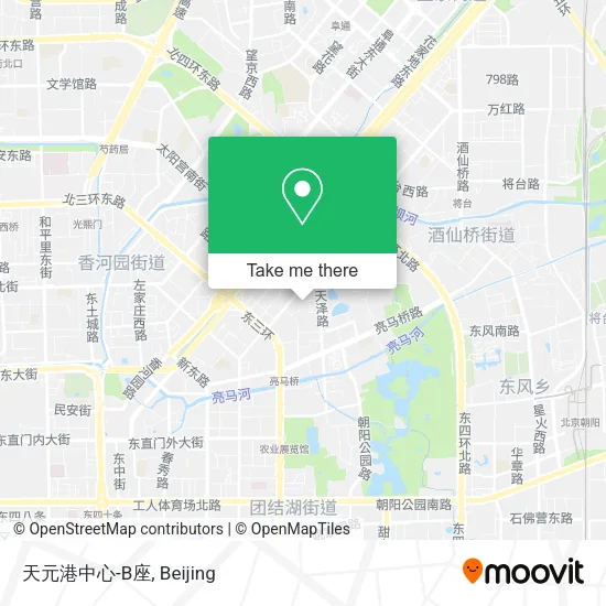 天元港中心-B座 map