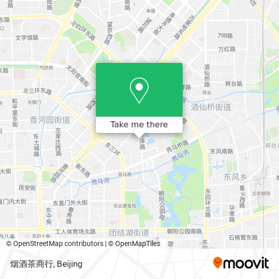 烟酒茶商行 map