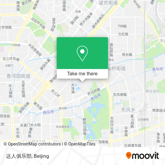达人俱乐部 map