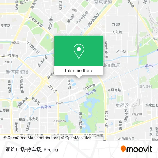 家饰广场-停车场 map