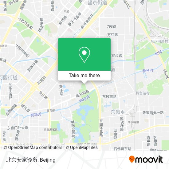 北京安家诊所 map