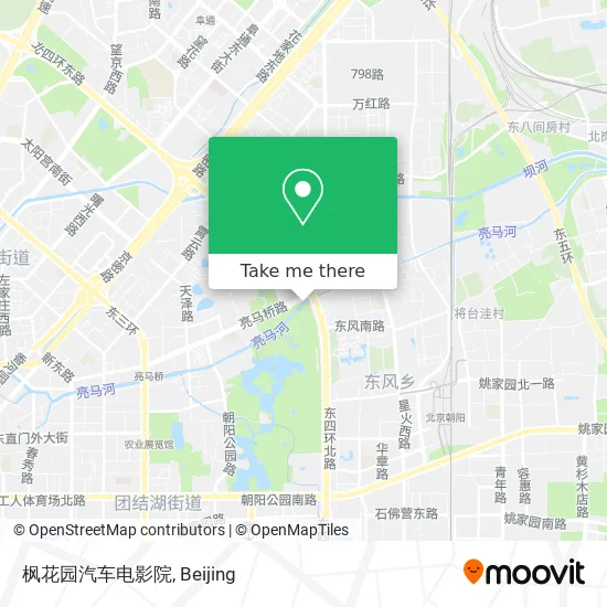 枫花园汽车电影院 map