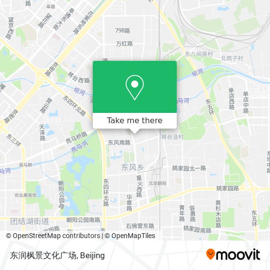 东润枫景文化广场 map