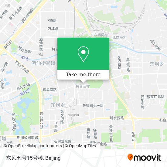 东风五号15号楼 map
