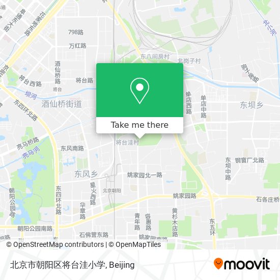 北京市朝阳区将台洼小学 map