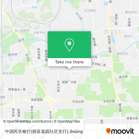 中国民生银行(丽富嘉园社区支行) map