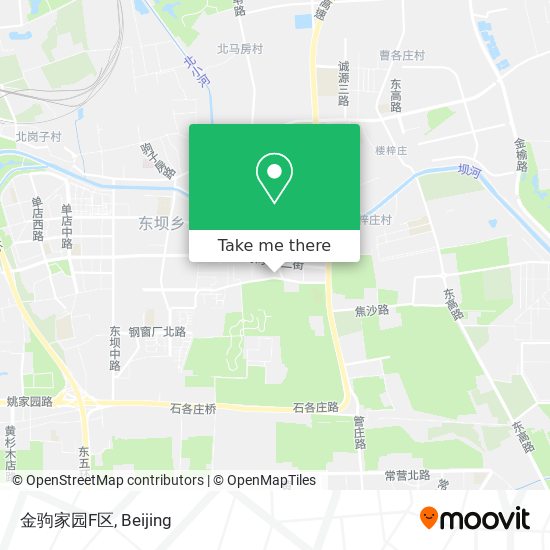 金驹家园F区 map