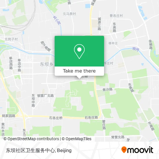 东坝社区卫生服务中心 map