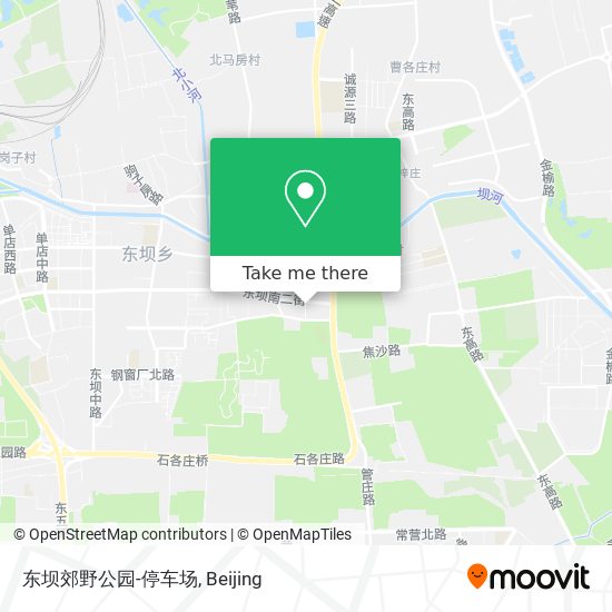 东坝郊野公园-停车场 map