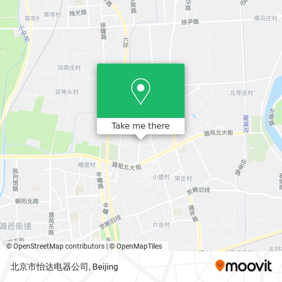 北京市怡达电器公司 map