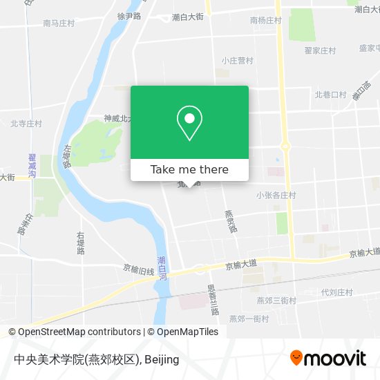 中央美术学院(燕郊校区) map