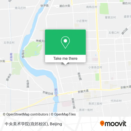 中央美术学院(燕郊校区) map