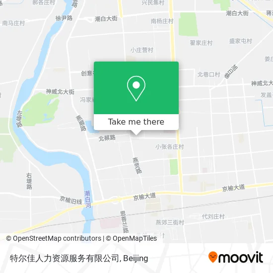 特尔佳人力资源服务有限公司 map