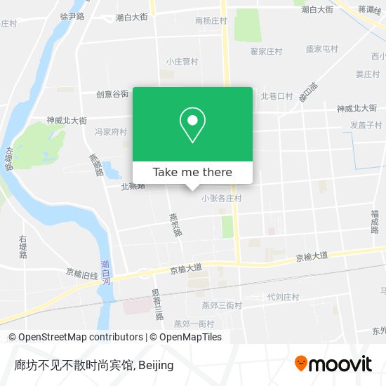 廊坊不见不散时尚宾馆 map