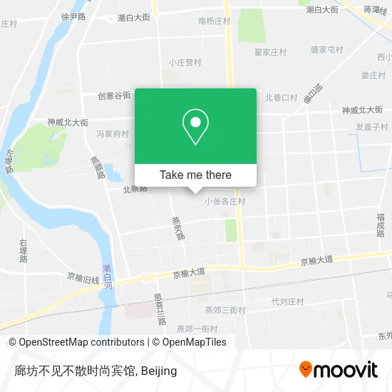 廊坊不见不散时尚宾馆 map
