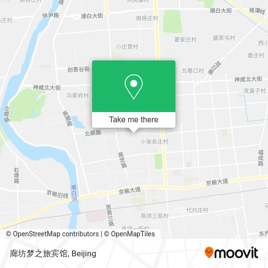 廊坊梦之旅宾馆 map