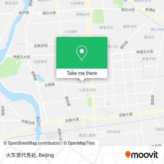 火车票代售处 map