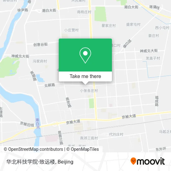 华北科技学院-致远楼 map