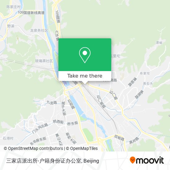 三家店派出所-户籍身份证办公室 map