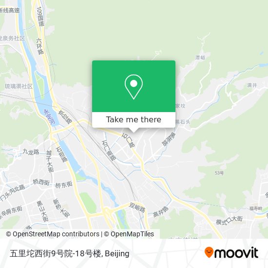 五里坨西街9号院-18号楼 map