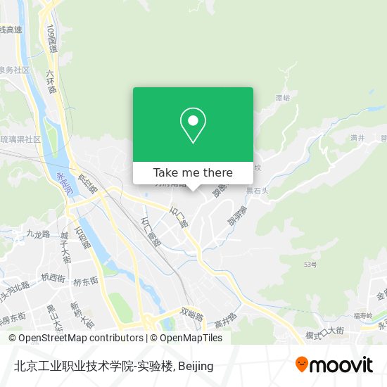 北京工业职业技术学院-实验楼 map
