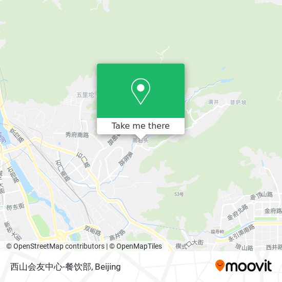 西山会友中心-餐饮部 map