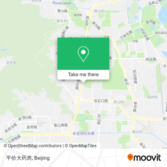 平价大药房 map