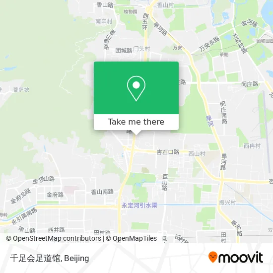 千足会足道馆 map