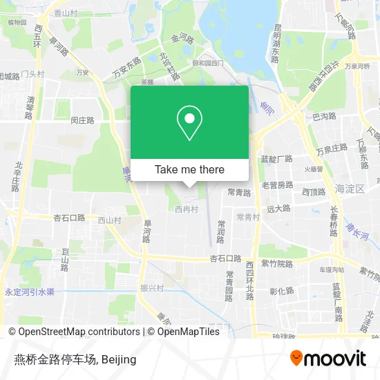 燕桥金路停车场 map