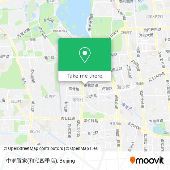 中润置家(和泓四季店) map