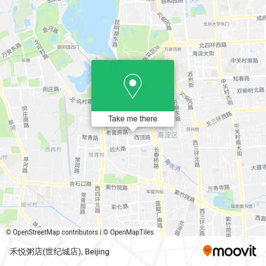 禾悦粥店(世纪城店) map