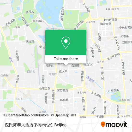 倪氏海泰大酒店(四季青店) map